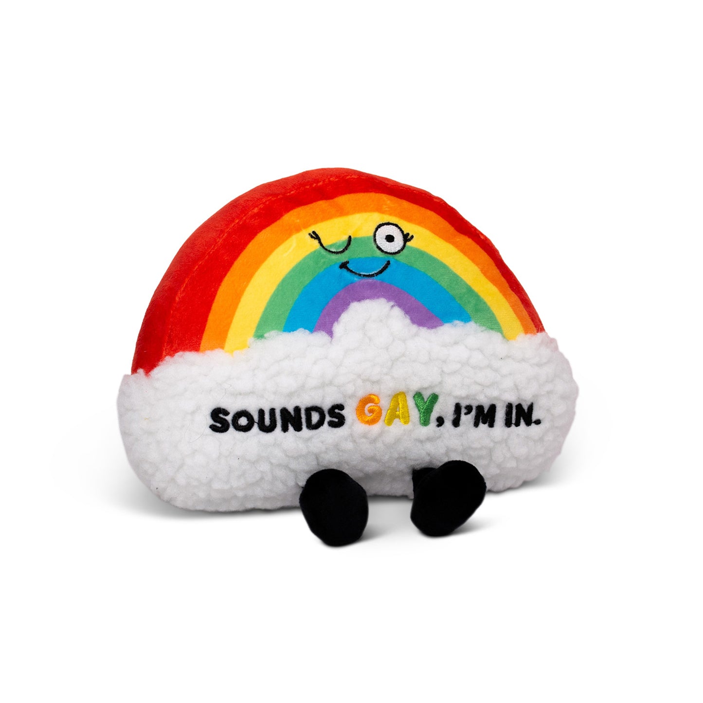 Punchkins: Sounds Gay - Rainbow Plush