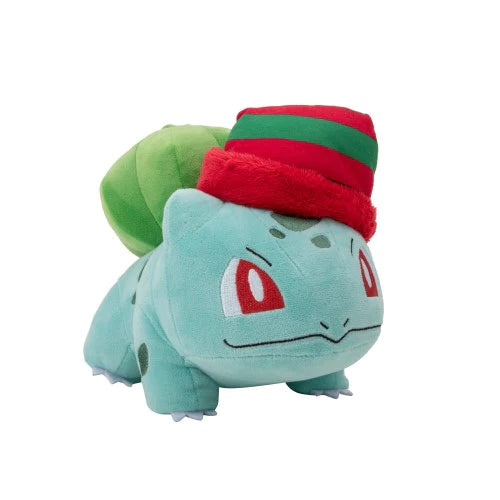 Pokemon: 8" Plush 2023 Christmas Bulbasaur