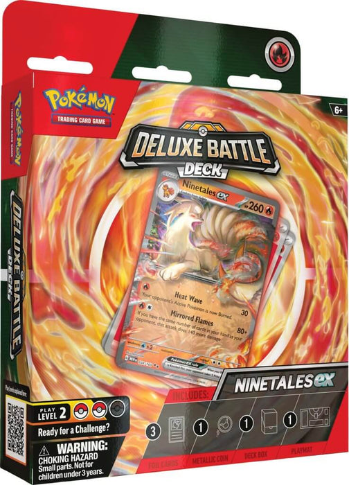 Pokemon: Ninetales ex & Zapdos ex Deluxe Battle Deck