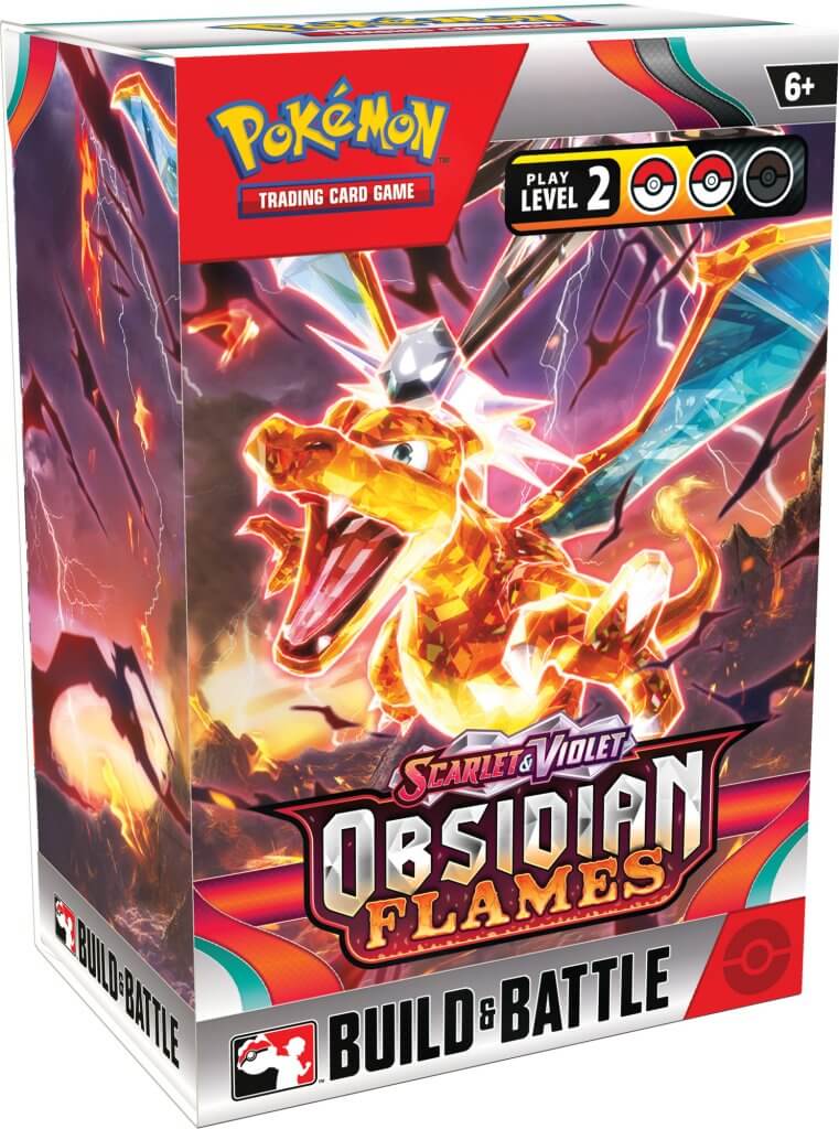 Pokemon: Scarlet & Violet 3 Obsidian Flames - Build & Battle Box