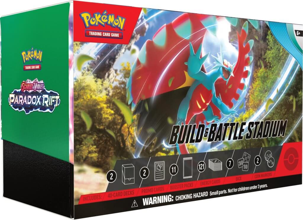 Pokemon: Scarlet & Violet 4 Paradox Rift Build & Battle Stadium
