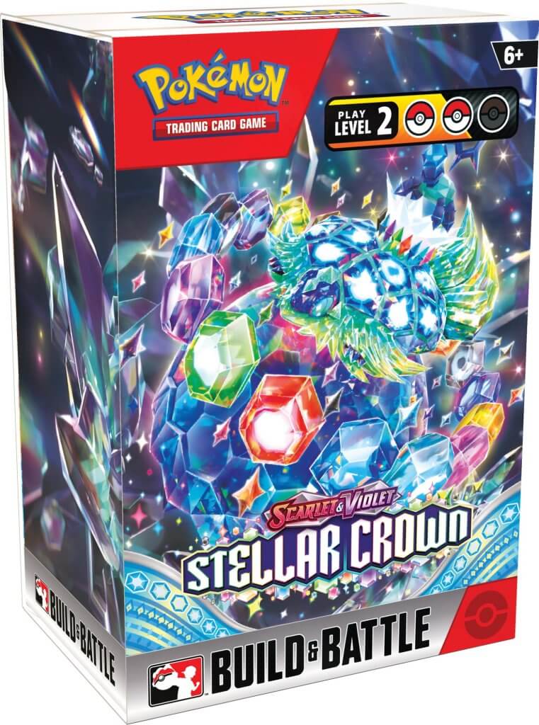 Pokemon: Scarlet & Violet 7 Stellar Crown (Build & Battle Box)