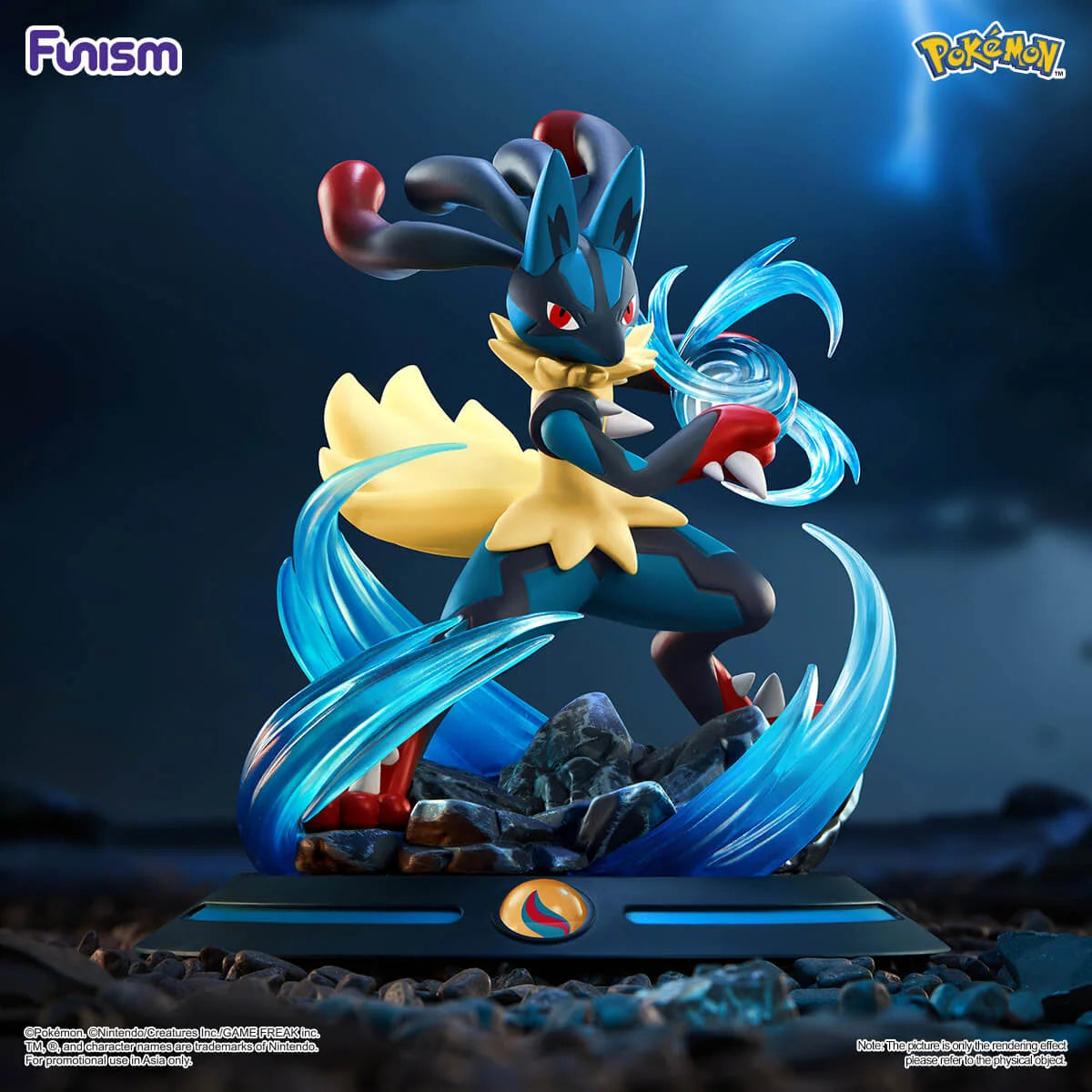 Funism: Twinkmont - Mega Lucario