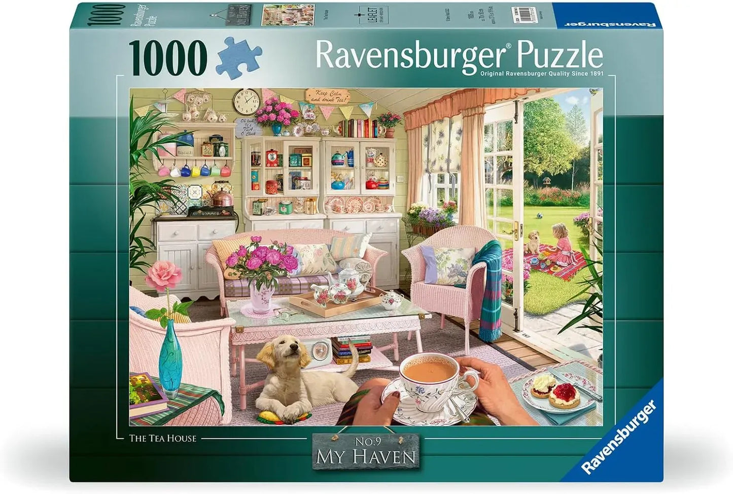 Ravensburger: My Haven No.9 - The Tea House 1000pc
