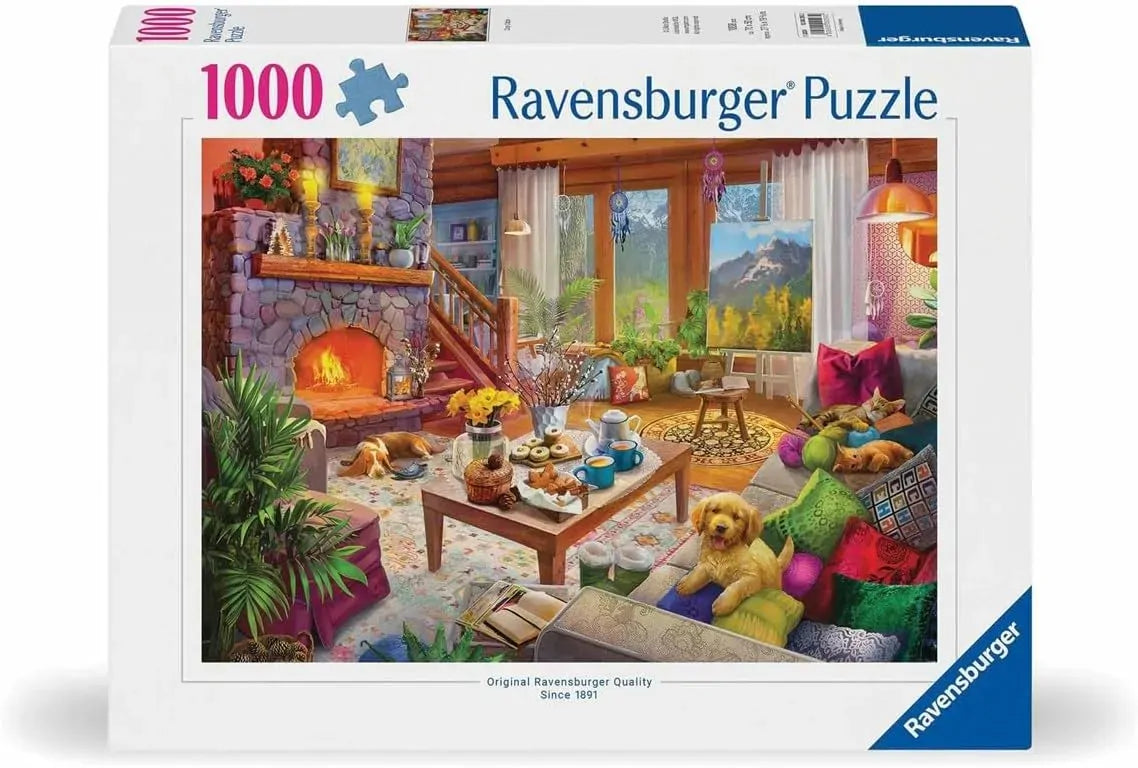 Ravensburger: Cozy Cabin 1000pc