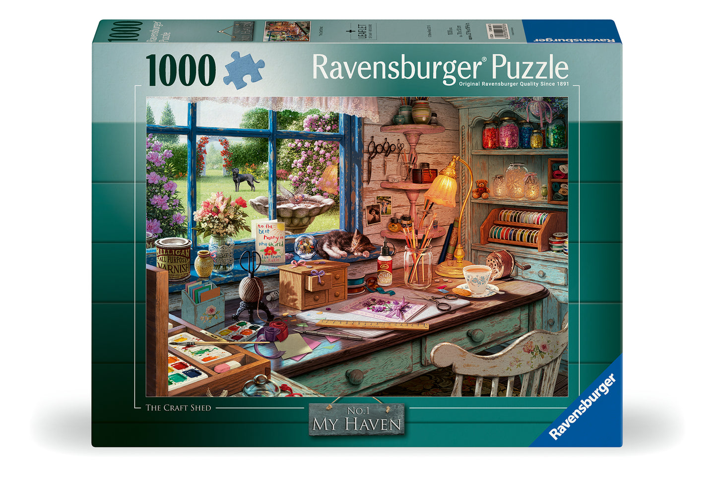 Ravensburger: My Haven No.1 - The Craft Shed 1000 Pieces