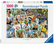 Ravensburger: A Traveler's Animal Journal Puzzle 1000pc