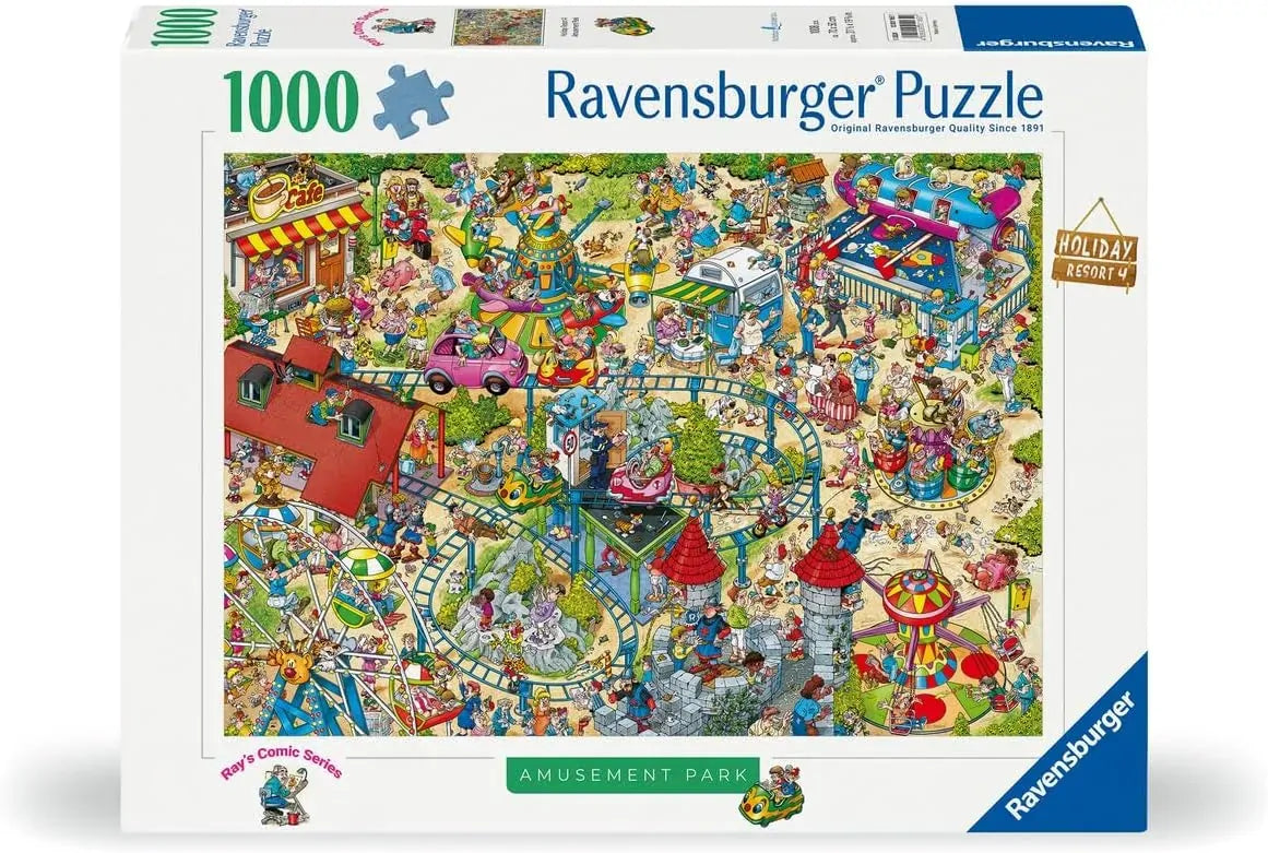 Ravensburger: Holiday Resort 4 - Amusement Park 1000pc