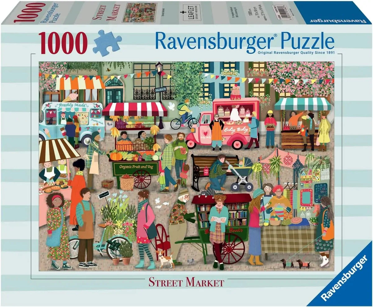 Ravensburger - Street Market Puzzle 1000pc