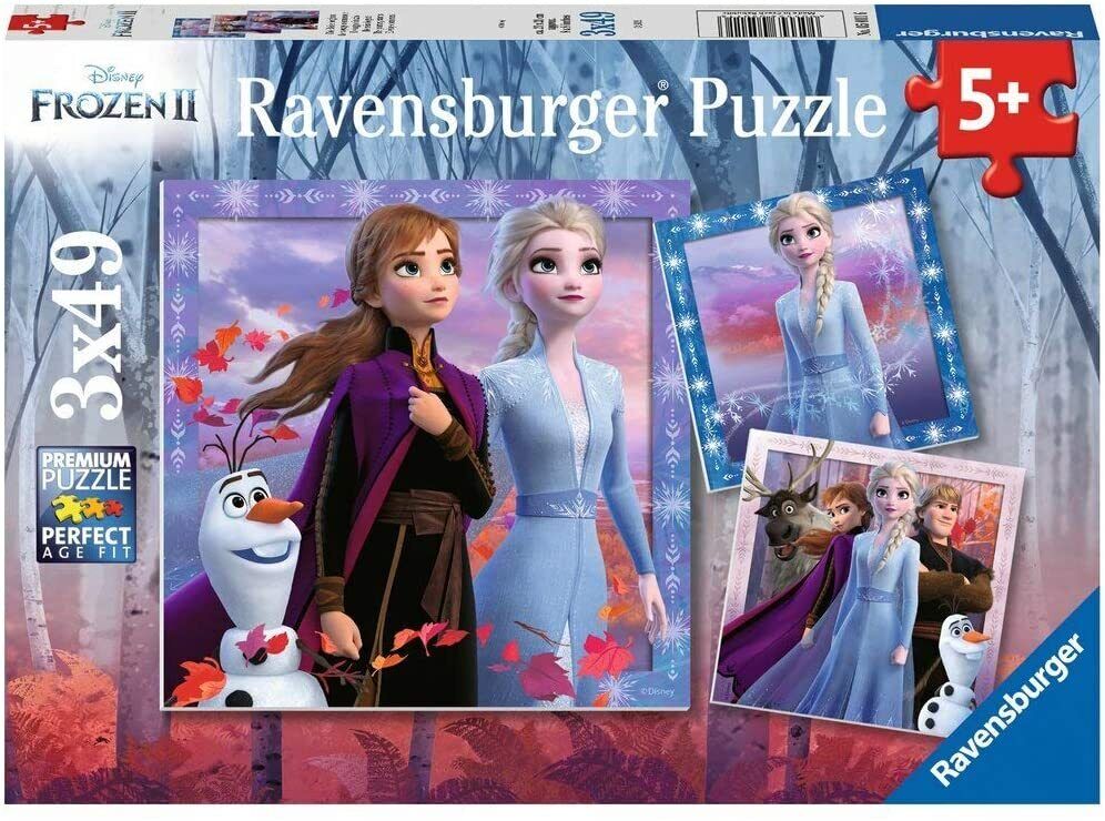Ravensburger: Frozen 2 The Journey Starts 3x49pc