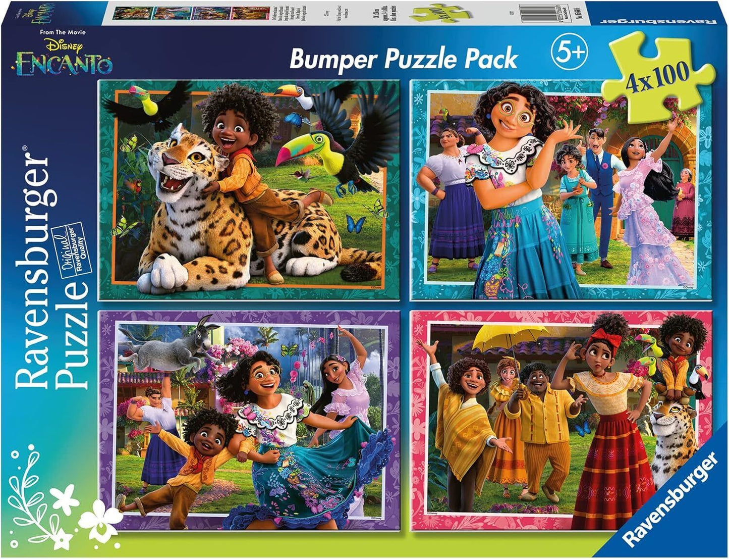 Ravensburger: Disney - Encanto: Shoes Off, Magic On! 4x100pc