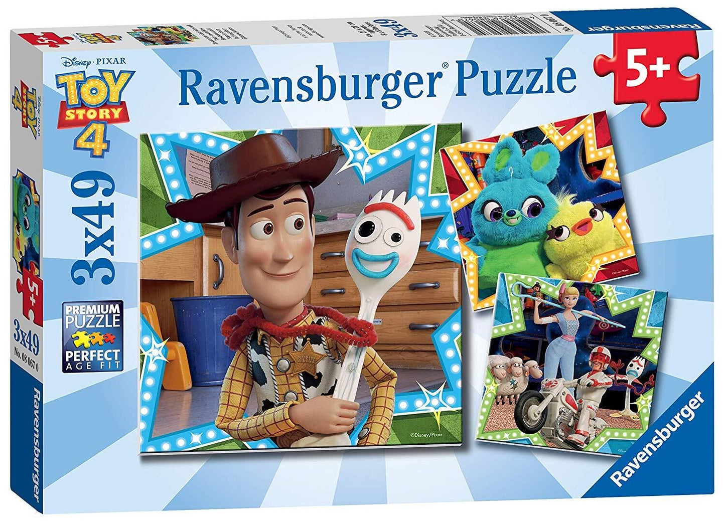 Ravensburger: Disney Toy Story 4 In it Together 3x49pc