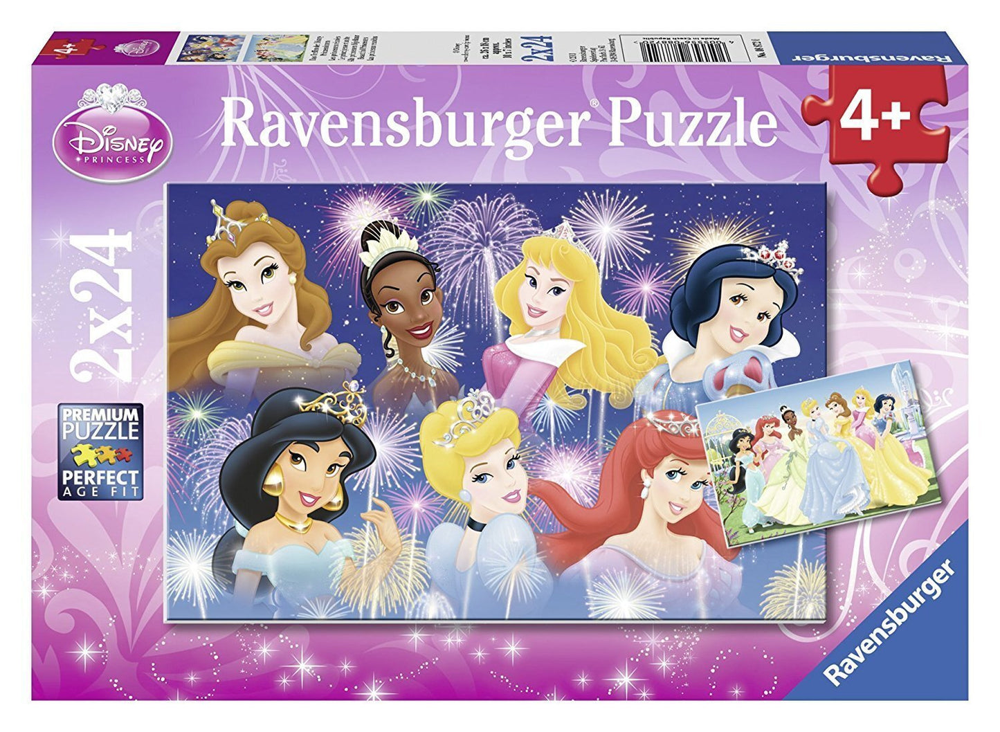 Ravensburger: Disney - The Princesses Gathering 2x24pc