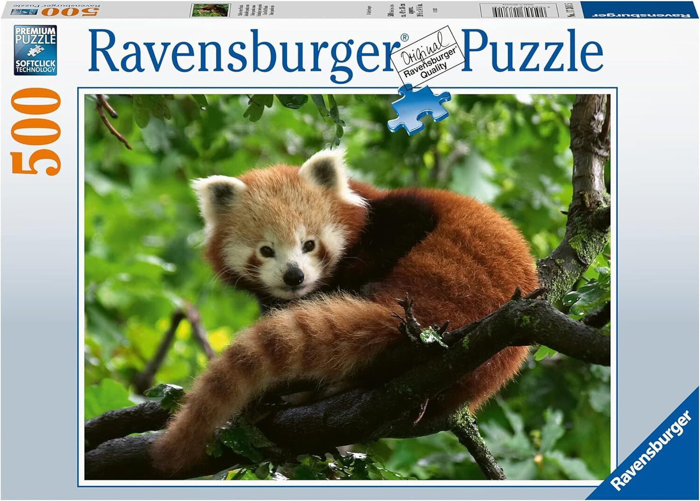 Ravensburger: Red Panda Photo Puzzle 500pc