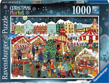 Ravensburger: Christmas Market 1000pc