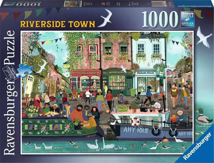 Ravensburger: Riverside Town 1000pc
