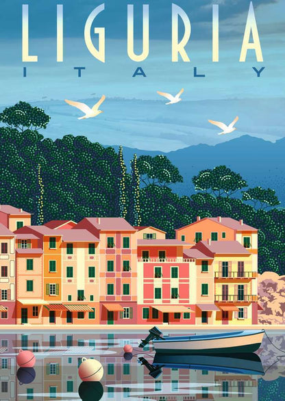 Ravensburger: Postcard From Liguria 1000pc