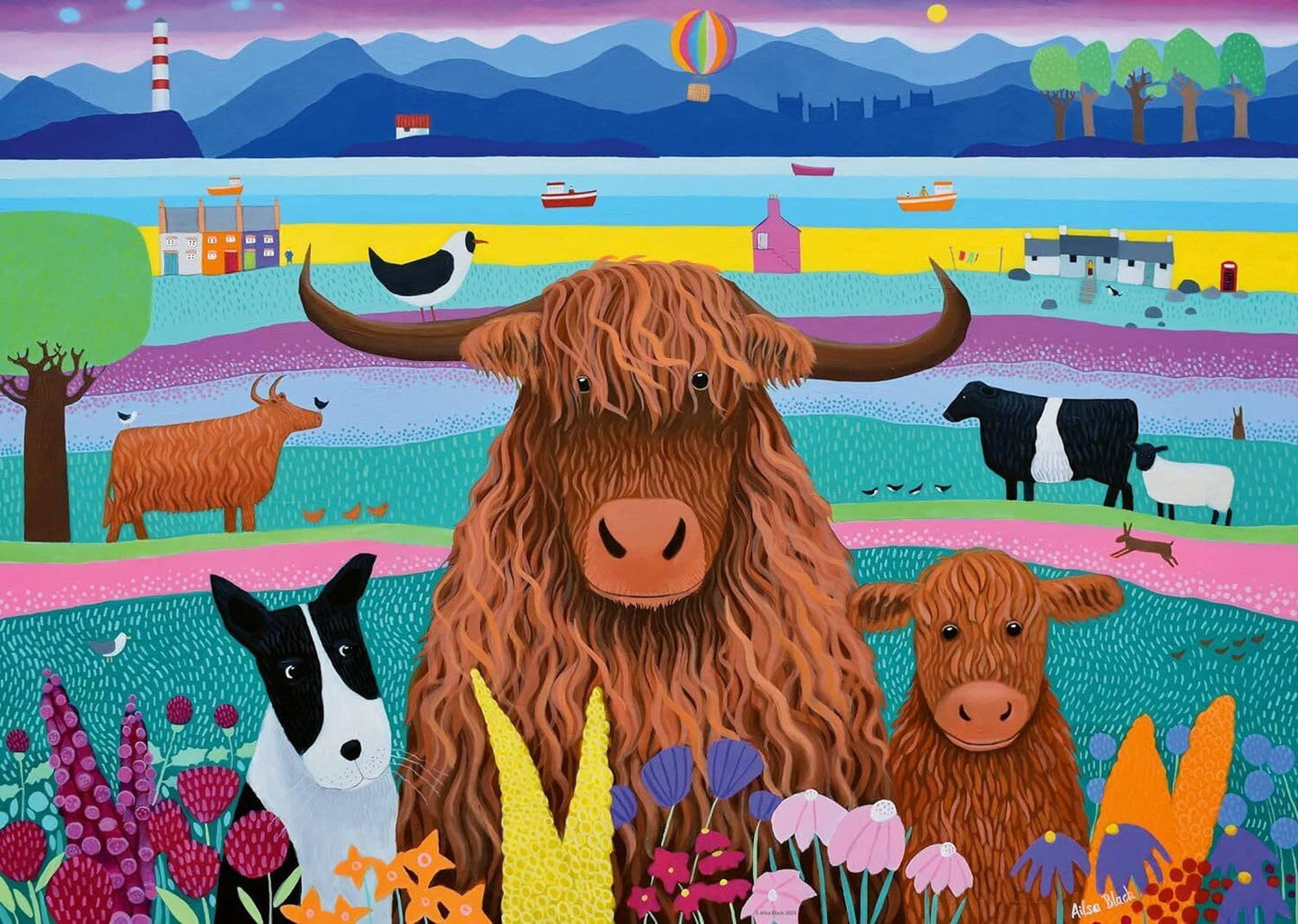 Ravensburger: Highland Life 1000pc