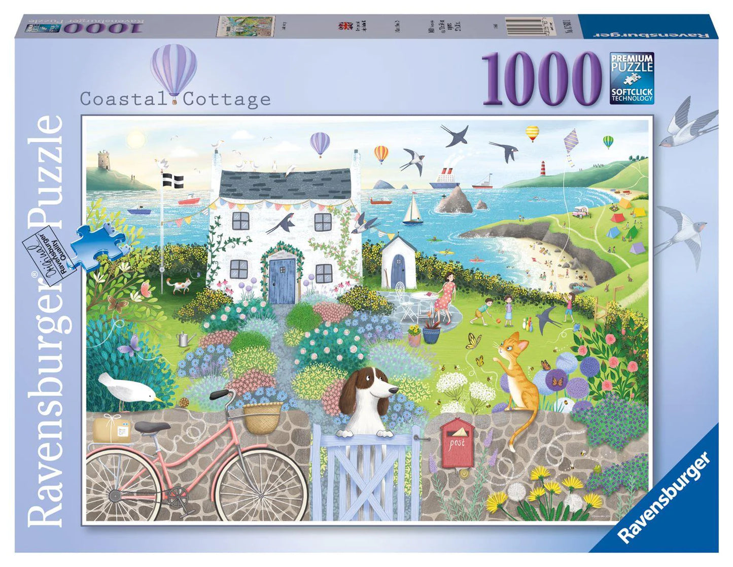 Ravensburger: Coastal Cottage 1000pc
