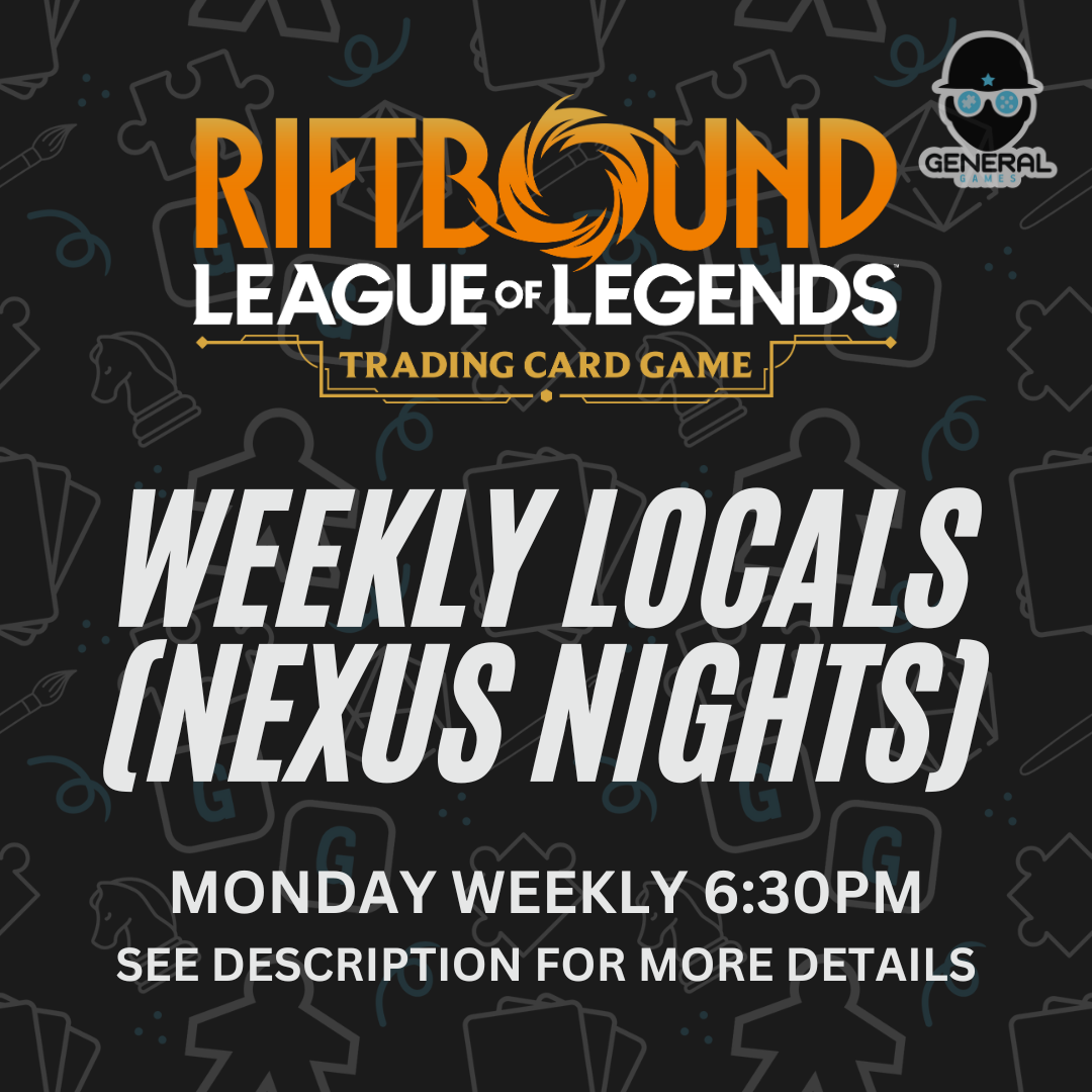 Riftbound - Weekly Locals (Nexus Nights) - December - Frankston