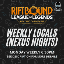 Riftbound - Weekly Locals (Nexus Nights) - December - Frankston