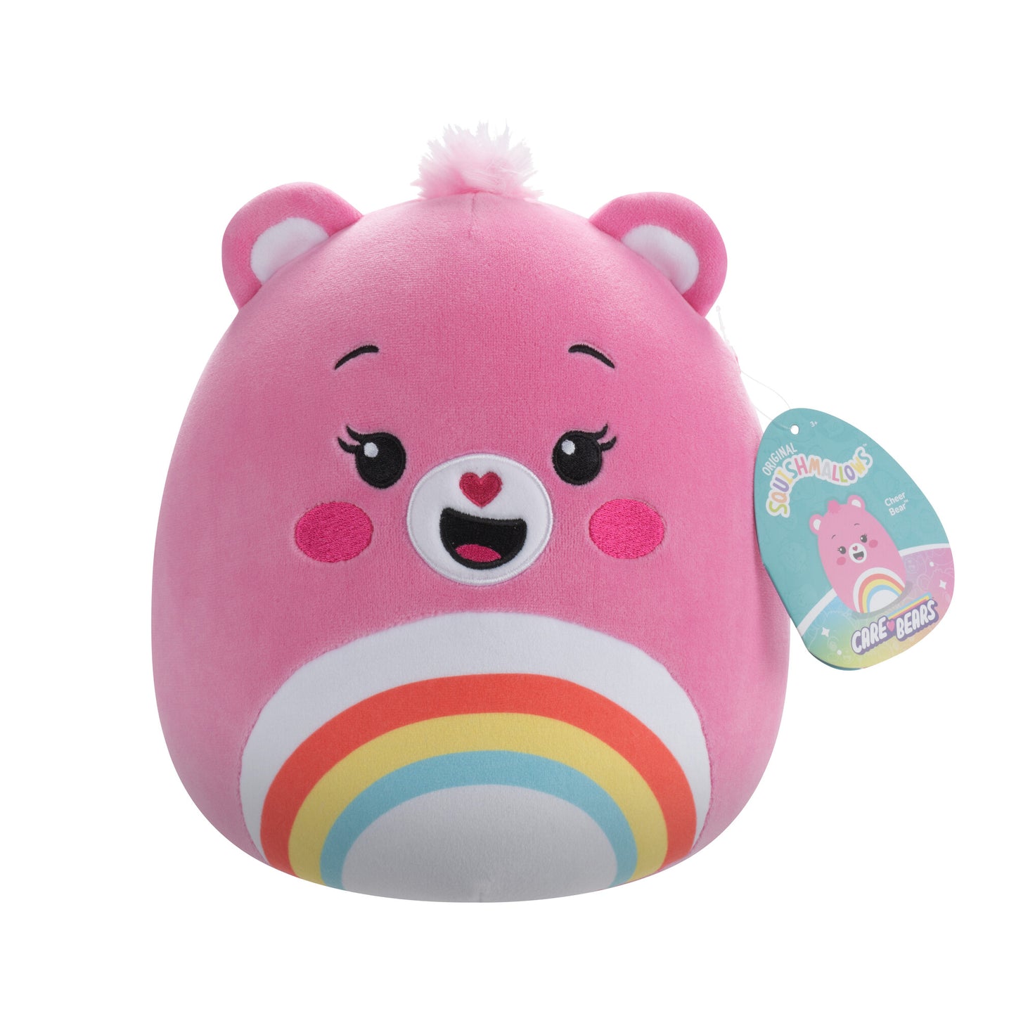 Squishmallows: 10" Care Bears Cheer Bear