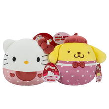 Squishmallows: 8" Valentines Hello Kitty and Pompompurin Pair