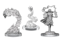 Nolzur's Marvelous Miniatures: Dark Spellcaster & Flameskulls