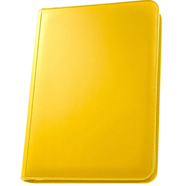 Palms Off: STEALTH 9 Pocket Zip Binder - Yellow