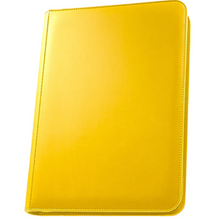 Palms Off: STEALTH 9 Pocket Zip Binder - Yellow