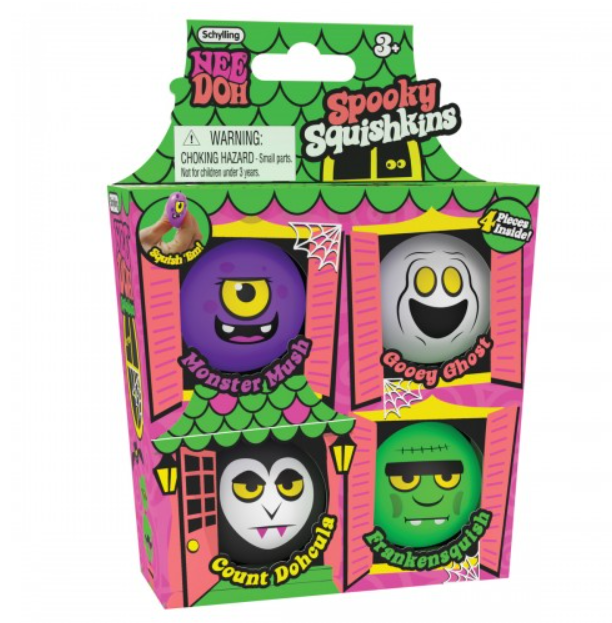 Nee Doh: Spooky Squishkins Haunted House (Assorted Styles)