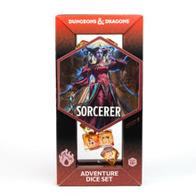 Sirius Dice: D&D Adventure Dice - Sorcerer - Orange