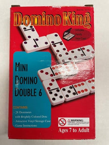 Domino King D6 Mini Dominoes