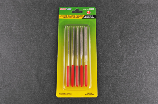 Trumpeter: Assorted Diamond Files Set (Grit size:150#)