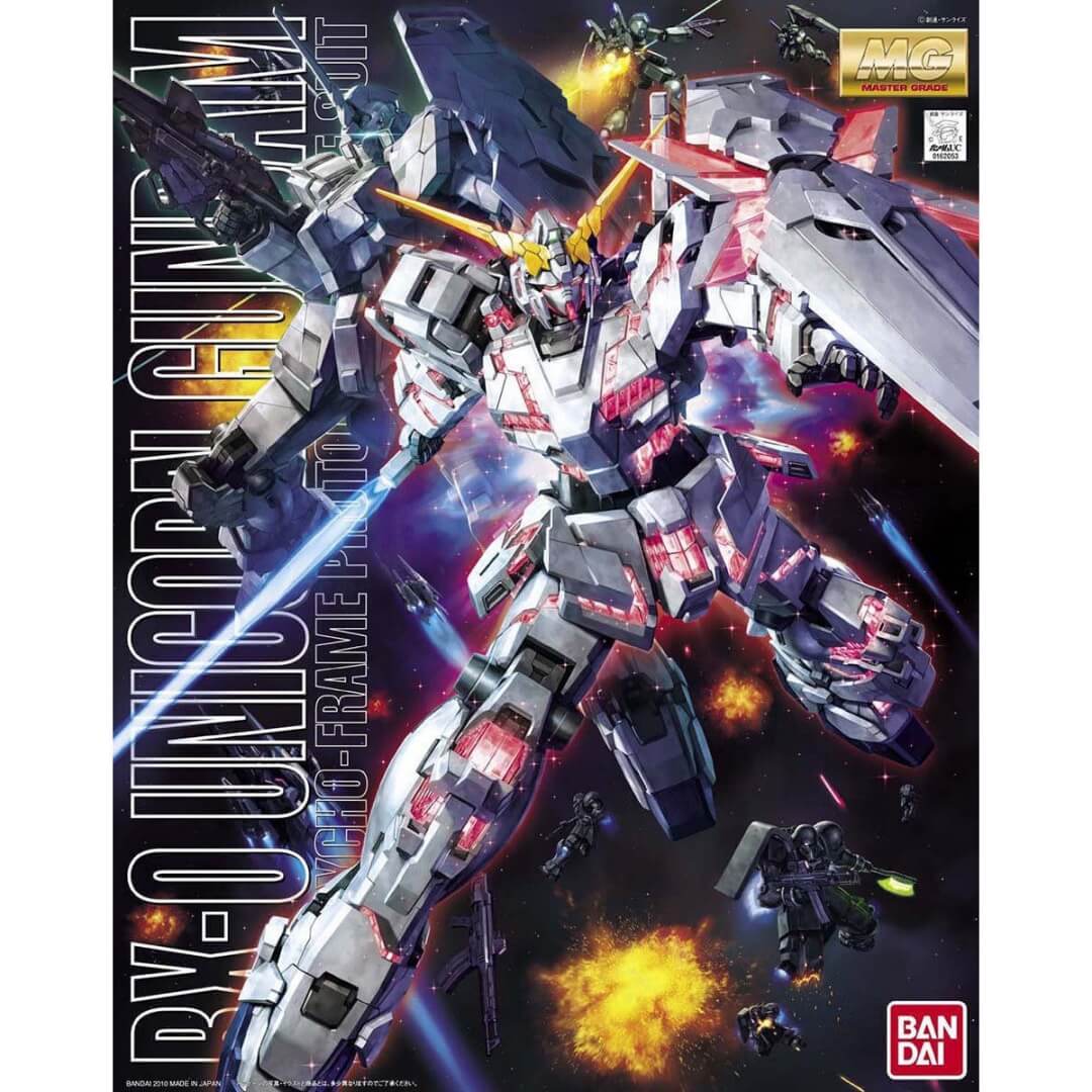 Bandai: MG 1/100 - UNICORN GUNDAM SCREEN IMAGE