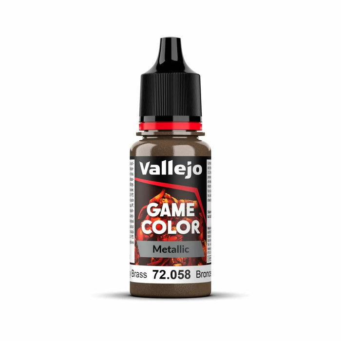 Vallejo: Game Colour Metal Brassy Brass 18ml