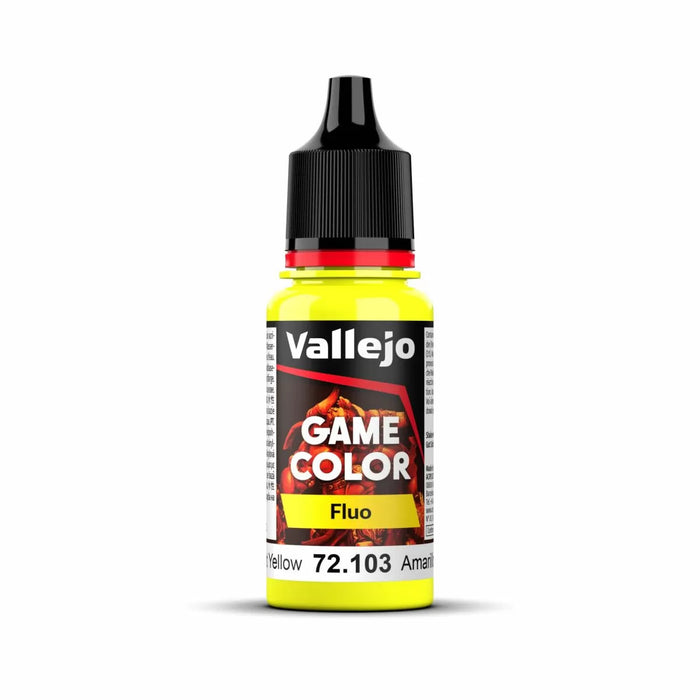 Vallejo: Game Colour Fluorescent Yellow 18ml