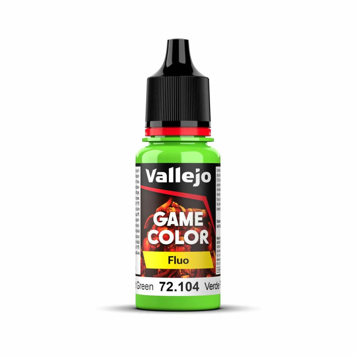Vallejo: Game Colour Fluorescent Green 18ml