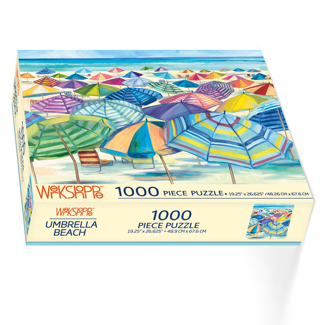 WerkShoppe: Umbrella Beach 1000pc
