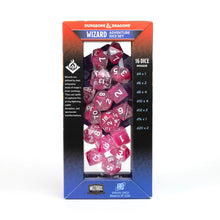Sirius Dice: D&D Adventure Dice - Wizard - Fuchsia