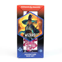 Sirius Dice: D&D Adventure Dice - Wizard - Fuchsia