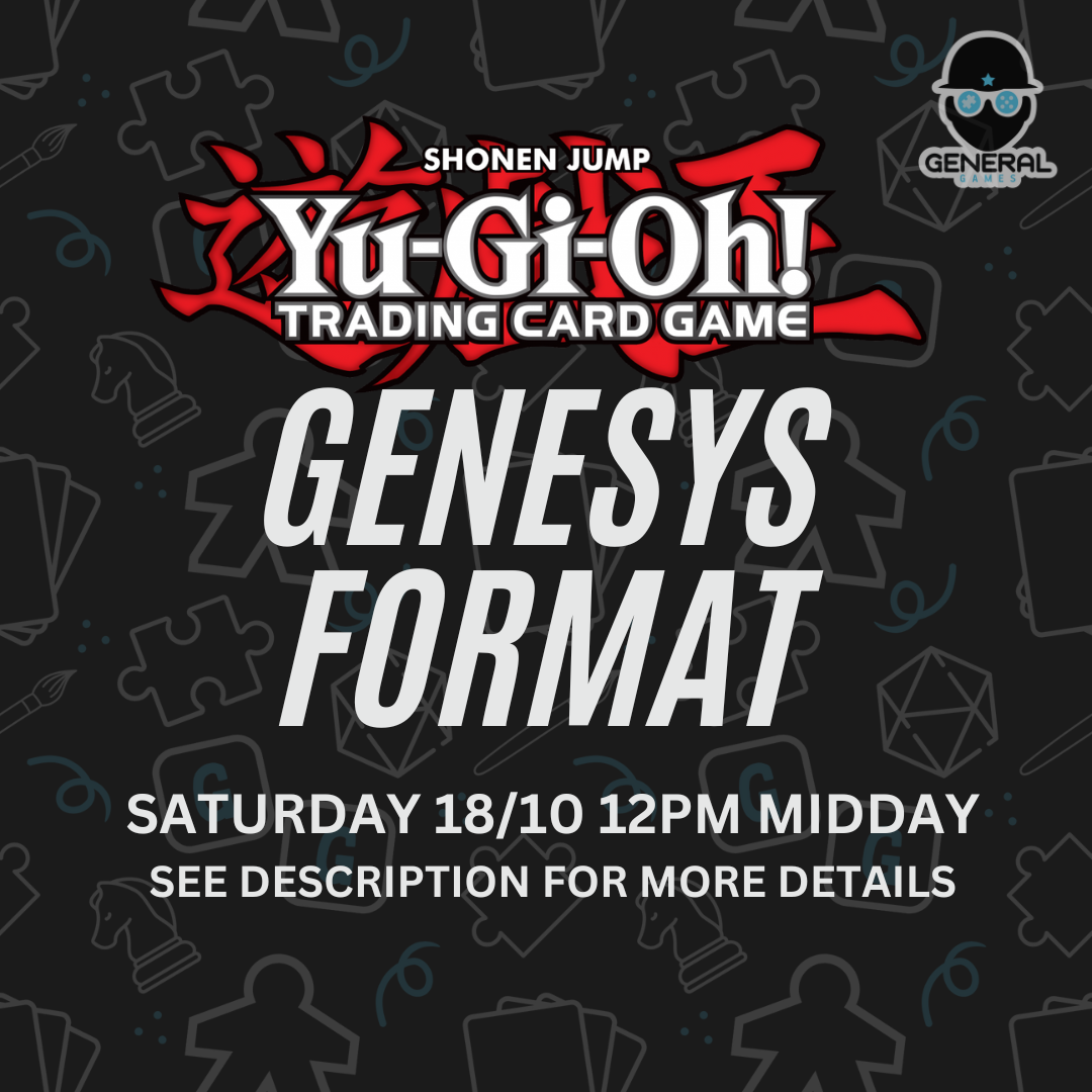 Yu-Gi-Oh! Monthly Genesys Format (100 Points) - Frankston