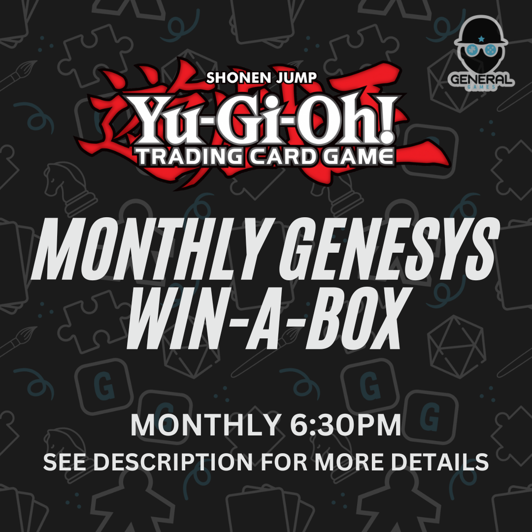 Yu-Gi-Oh! - Monthly Malvern Monday GENESYS Win-A-Box! - Malvern