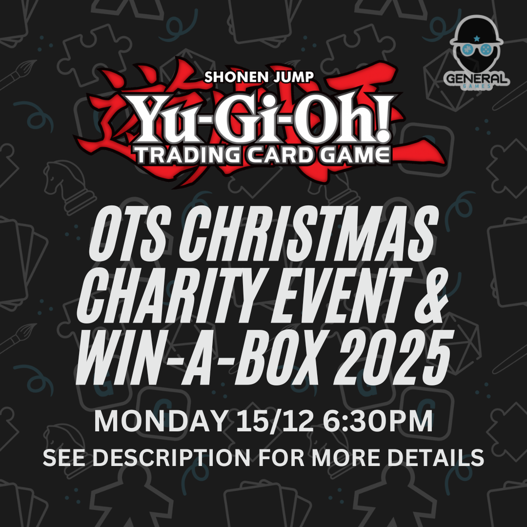 Yu-Gi-Oh! - OTS Christmas Charity Event & Win-a-Box 2025 - Malvern