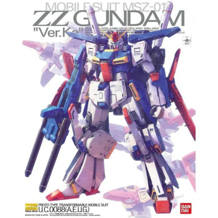 Bandai: MG 1/100 ZZ Gundam Ver.Ka
