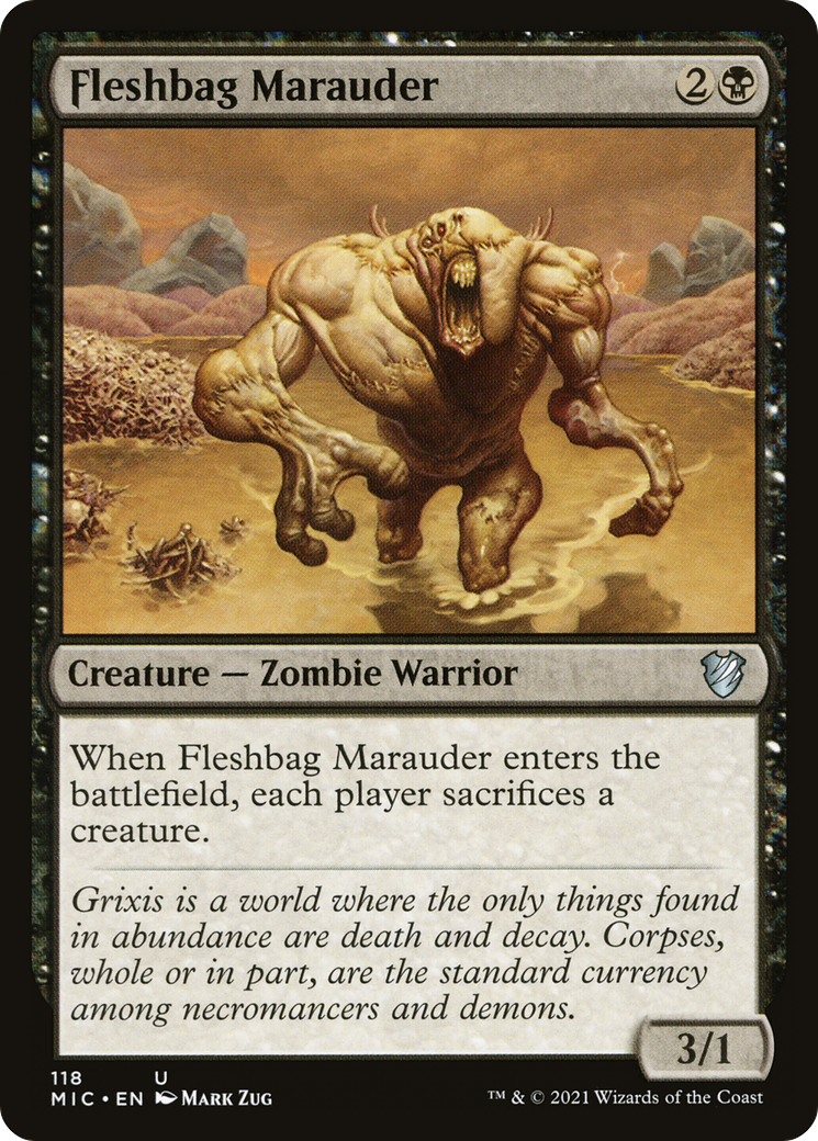 Fleshbag Marauder [Innistrad: Midnight Hunt Commander]