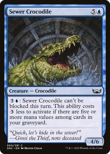 Sewer Crocodile [Streets of New Capenna]