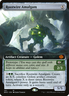 Rootwire Amalgam (Extended Art) [The Brothers' War]