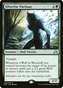 Silverfur Partisan [Shadows over Innistrad]