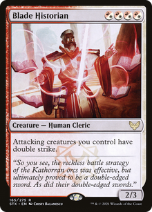 Blade Historian [Strixhaven: School of Mages]